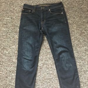 Dark wash jeans